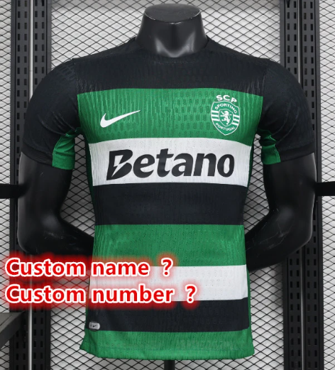 Player edition 24 25 Lisbon soccer jersey edition Lisbon jersey Home and away New adult 2024 Lisbon football shirt It will arrive in your football jersey