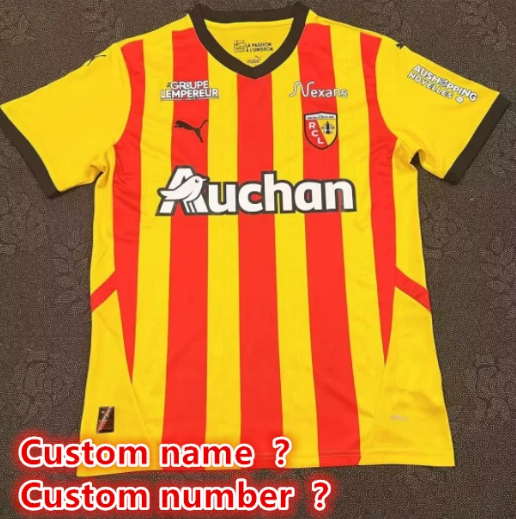 Lens jersey 2024 2025 Lanace Home Third away New adult 24 25 Lens soccer jersey 10-20 days. It will arrive in your country Football shirt