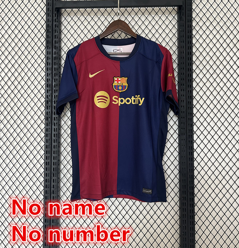 Fan edition size S-2XL  2024 2025 Fc Barcelona Soccer Jerseys 2024 Fc Barcelona Football Shirt Jerseys Tight jersey Football jersey