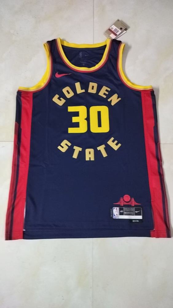 NBA Season 25 Warriors City version 30 Curry  NBA