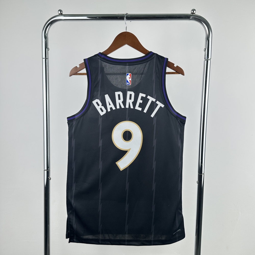 NBA 25 season Raptors City edition No. 9 Barrett  NBA