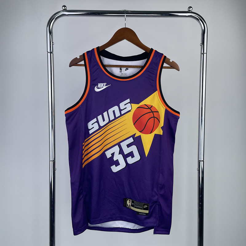 NBA '23 SUNS throwback # 35 Durant NBA
