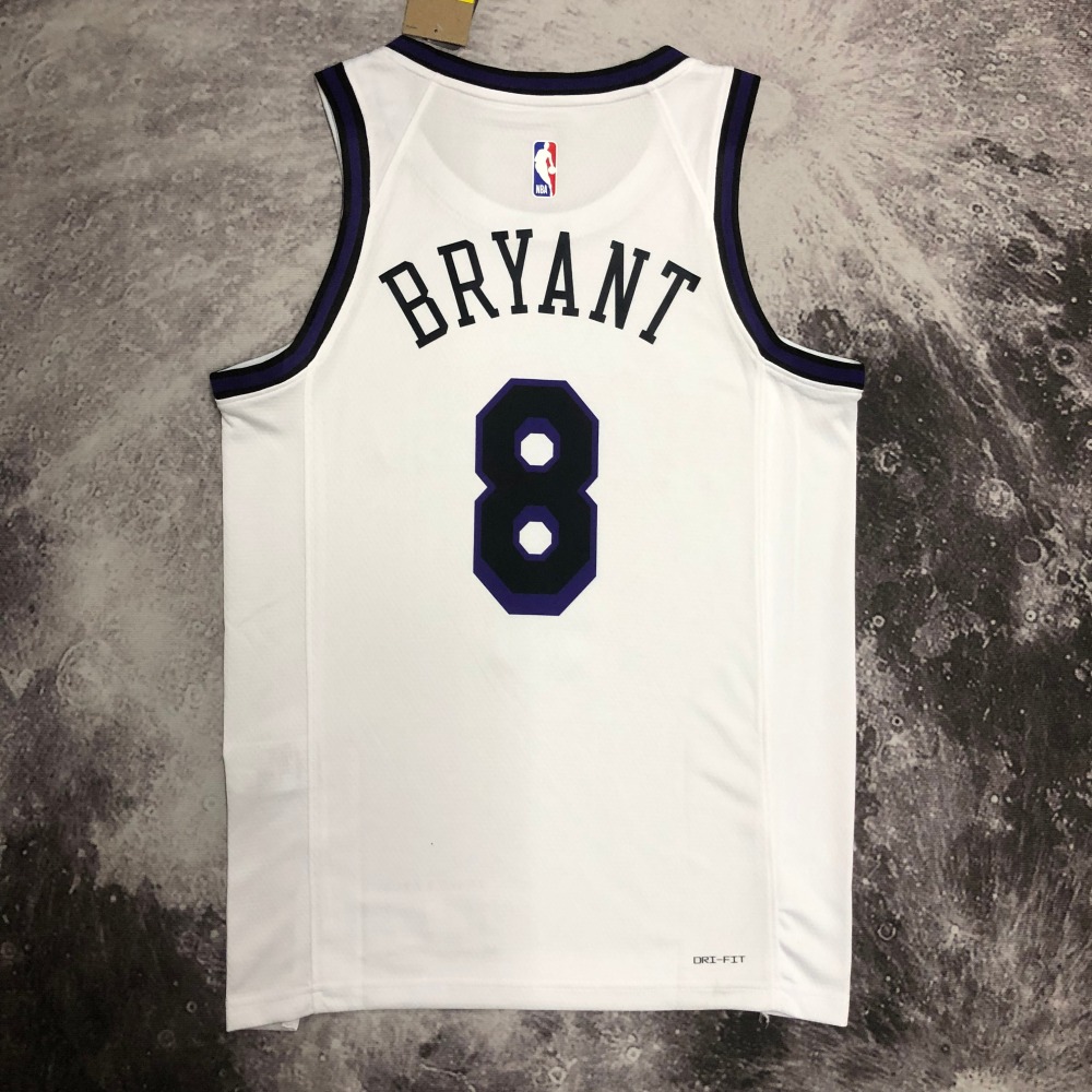NBA 23 season Lakers City version No. 8 Kobe NBA