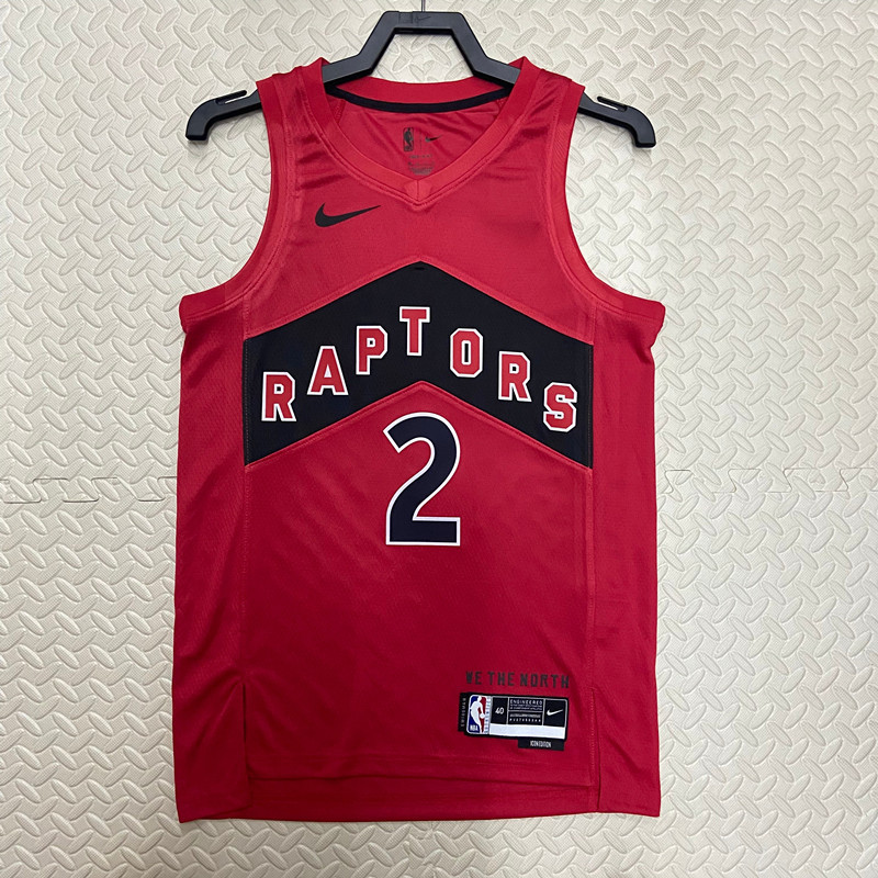 NBA 23 season Raptors away red No. 2 Leonard NBA