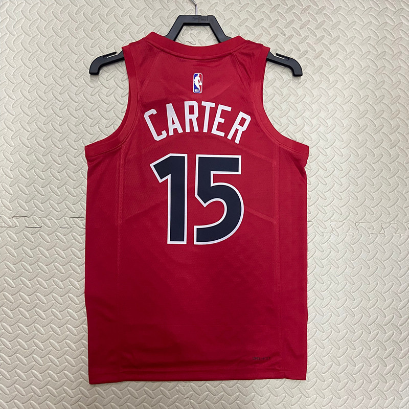 NBA 23 season Raptors road number 15 Carter NBA