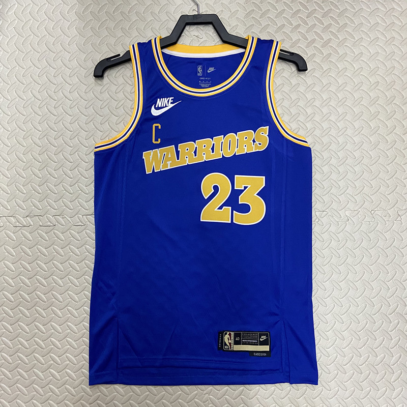 NBA Season 23 Warriors throwback # 23 Green NBA