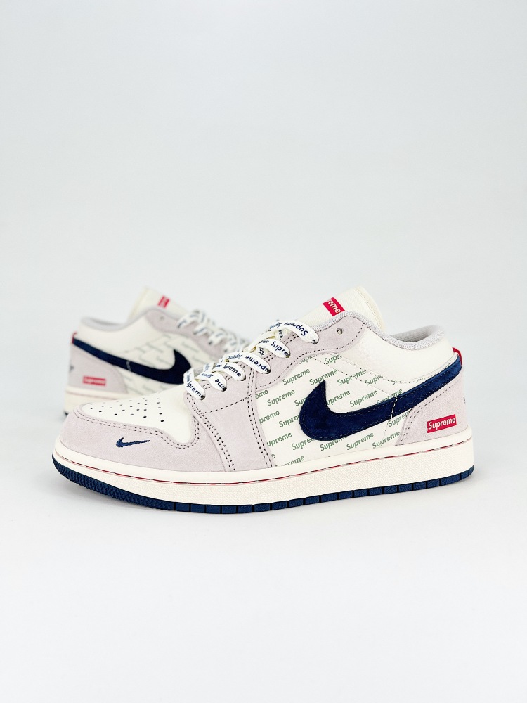size 36-45 Nike Air Jordan 1 Low custom AJ joint - high-end custom low top retro culture shoes # Custom shoebox factory pure original quality shipment ultra-clean leather cut clean without any raw edges