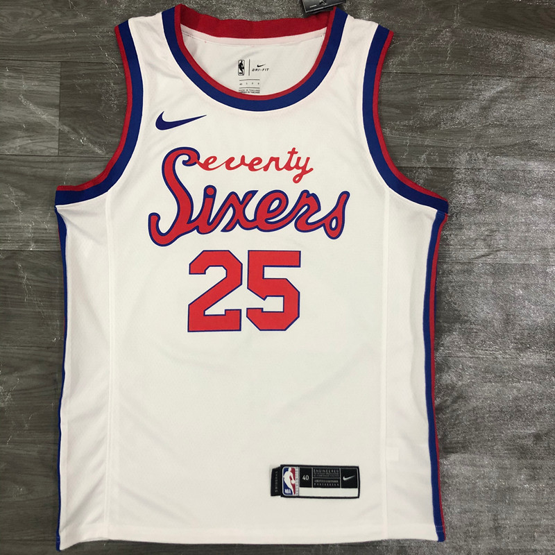NBA The '21 76ers curated the retro limited number 25. Simons NBA