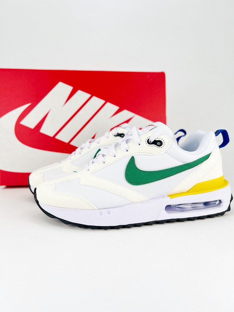 size 36-45 Nike AIR MAX DAWN New color scheme Nike brings a new outsole and extra dimensions around the upper to add new energy to the shoe's durable design lines. From the color to highlight the strong retro temperament. The biggest highlight is the addi