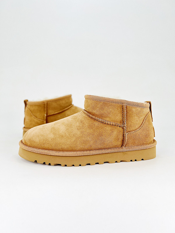 size 35-40 UGG single product Dongguan pure original UGG mini low-top autumn and winter sheep fur one snow boots full shoes with ZP factory Longfeng A grade Australia imported sheep fur one brand OEM production line fully follow the ZP process process OEM