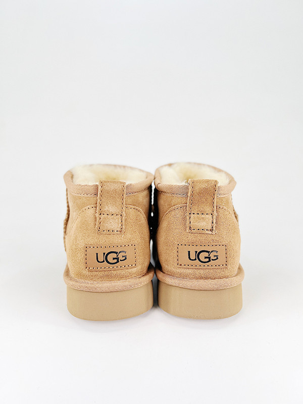 size 35-40 UGG single product Dongguan pure original UGG mini low-top autumn and winter sheep fur one snow boots full shoes with ZP factory Longfeng A grade Australia imported sheep fur one brand OEM production line fully follow the ZP process process OEM