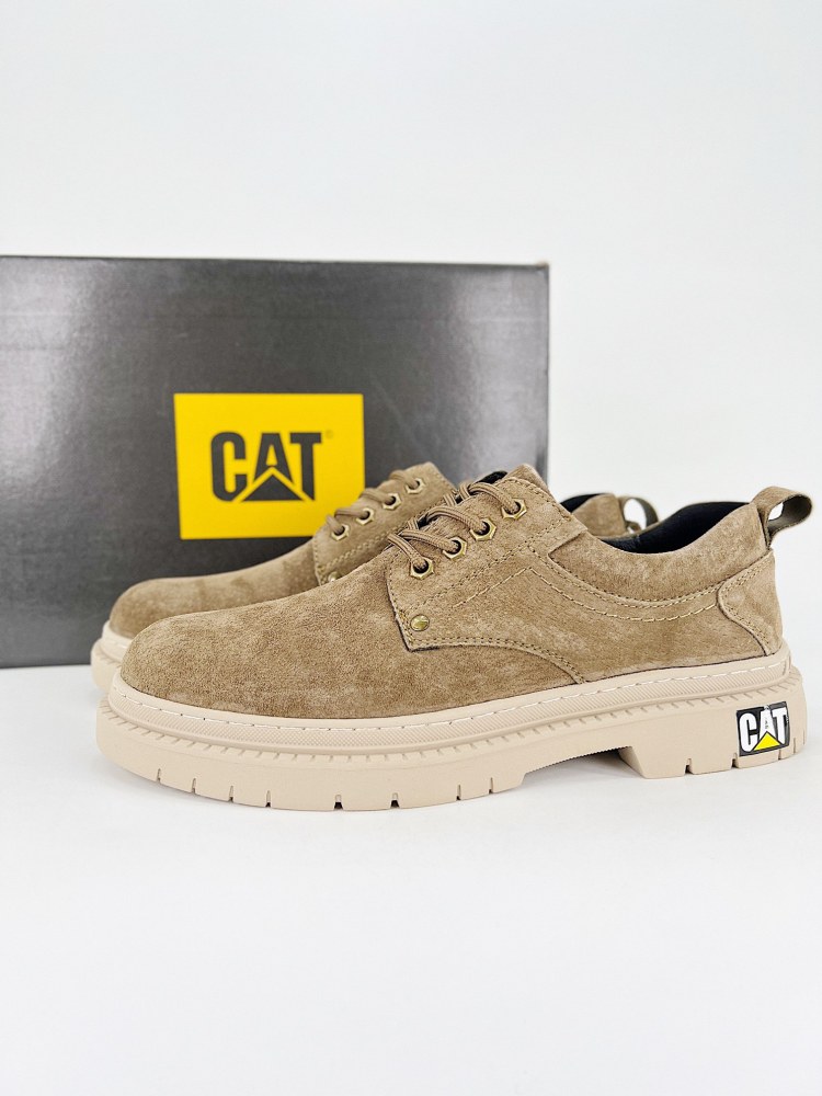 size 39-44 CAT Carter outdoor leisure Martin boots series # Guangdong Dafan quality original box original packaging fashion trend with fabric Italy 🇮🇹 top frosted fine cowhide with canvas stitching style design style highlights the fashion trend breath