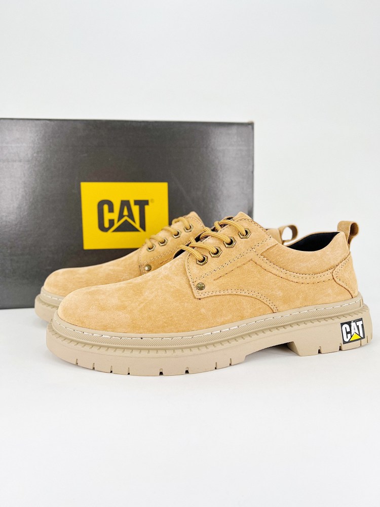 size 39-44 CAT Carter outdoor leisure Martin boots series # Guangdong Dafan quality original box original packaging fashion trend with fabric Italy 🇮🇹 top frosted fine cowhide with canvas stitching style design style highlights the fashion trend breath