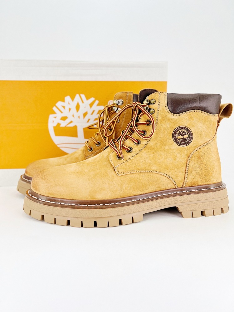 size 38-44 Timberland Timberland new goods 🚀#Timberland Timberland/Timberland outdoor high top leisure big yellow boots series # Guangdong factory quality original box original packaging #24ss new fashion trend with fabrics from Italy 🇮🇹 top frosted fi