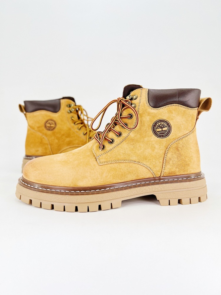 size 38-44 Timberland Timberland new goods 🚀#Timberland Timberland/Timberland outdoor high top leisure big yellow boots series # Guangdong factory quality original box original packaging #24ss new fashion trend with fabrics from Italy 🇮🇹 top frosted fi