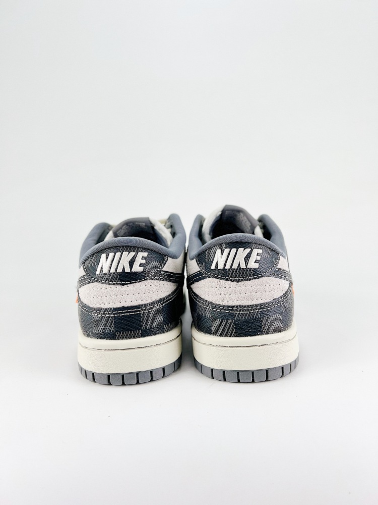 Counter quality size 36-45 LV NIKE DUNK SB LOW SB, as the name suggests, has a classic Dunk blood, but also injected more fashion elements. Compared to common Dunk skate shoes, the modified version of Dunk SB thickens the filling of the shoe tongue for