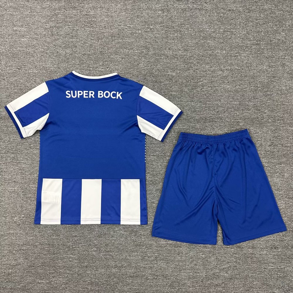 + socks kids Kit  25 26 Porto jersey adult football shirt children's wear soccer jersey Football jersey 2025 2026 Porto soccer jersey kids  kit children