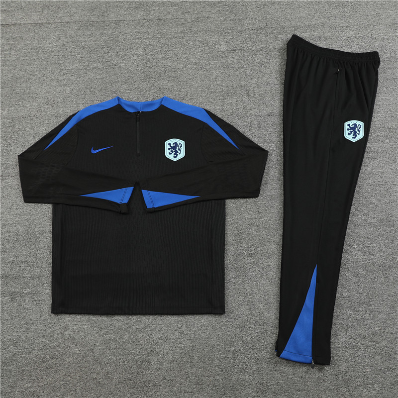 Size 10-2XL kids Adult Training suit 2024 2025 2026 Netherlands Training jacket Child Football soccer training Jersey Jacket Kit 2024 2025 Netherlands Chelsea Football training jacket football tracksuit Jogging kit
