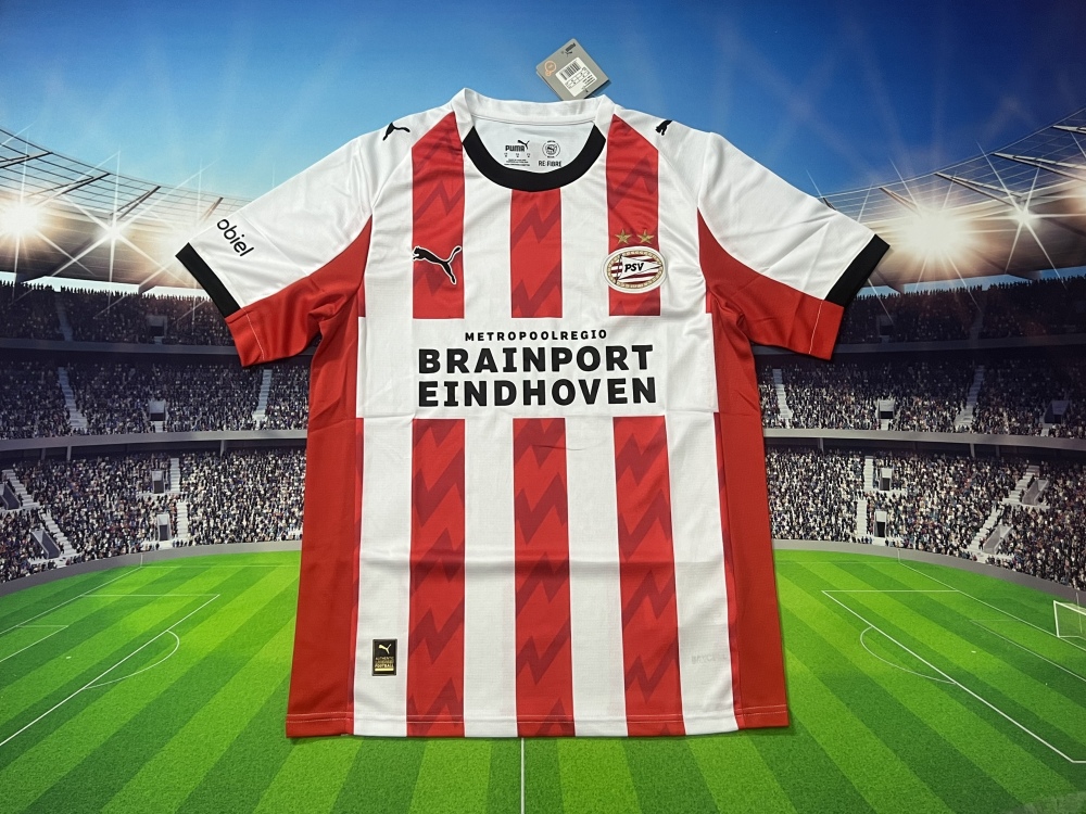 Fan edition size S-4XL 2025 2026 PSV EINDHOVEN Soccer Jerseys 2025 PSV EINDHOVEN Football Shirt Jerseys jersey Football jersey Uefa Champions League font