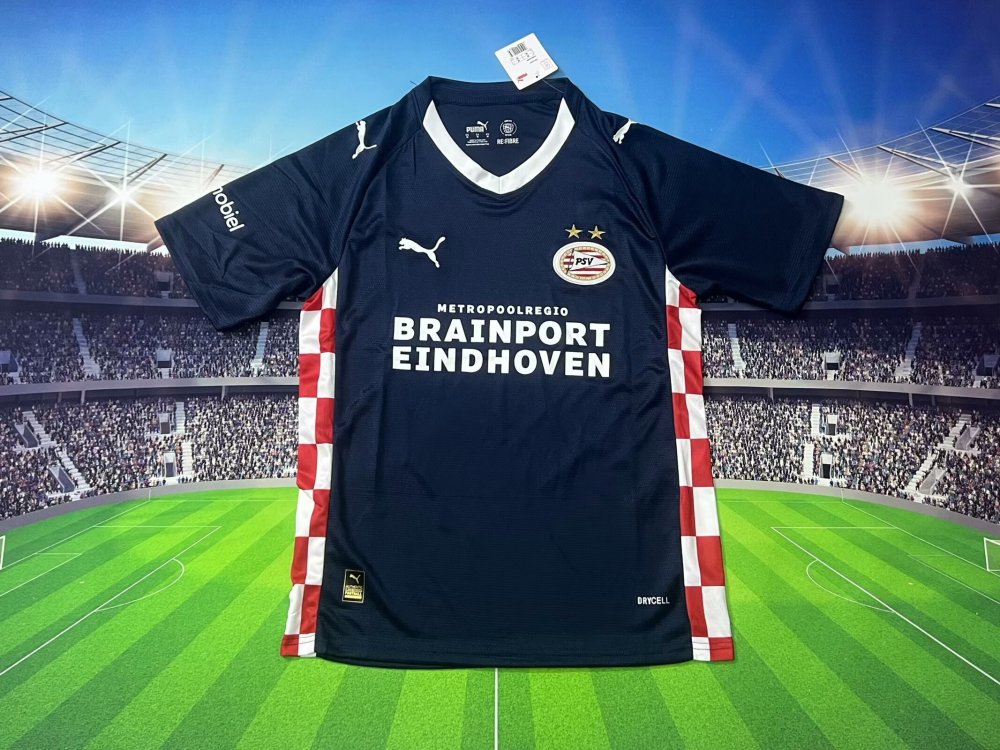 Fan edition size S-4XL 2025 2026 PSV EINDHOVEN Soccer Jerseys 2025 PSV EINDHOVEN Football Shirt Jerseys jersey Football jersey Uefa Champions League font
