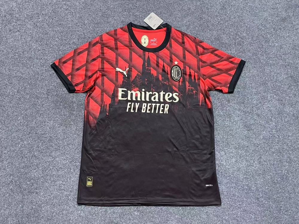 Fan edition size S-2XL 2025 2026 AC Soccer Jerseys 2024  2025 AC Football Shirt Jerseys  jersey Football jersey