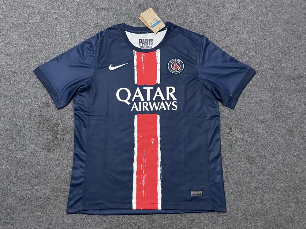 Fan edition size S-2XL 2025 2026 Paris Soccer Jerseys 2024  2025 Paris Football Shirt Jerseys  jersey Football jersey