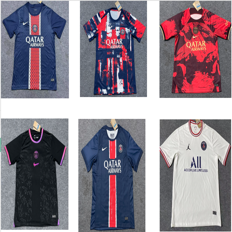 Fan edition size S-2XL 2025 2026 Paris Soccer Jerseys 2024  2025 Paris Football Shirt Jerseys  jersey Football jersey