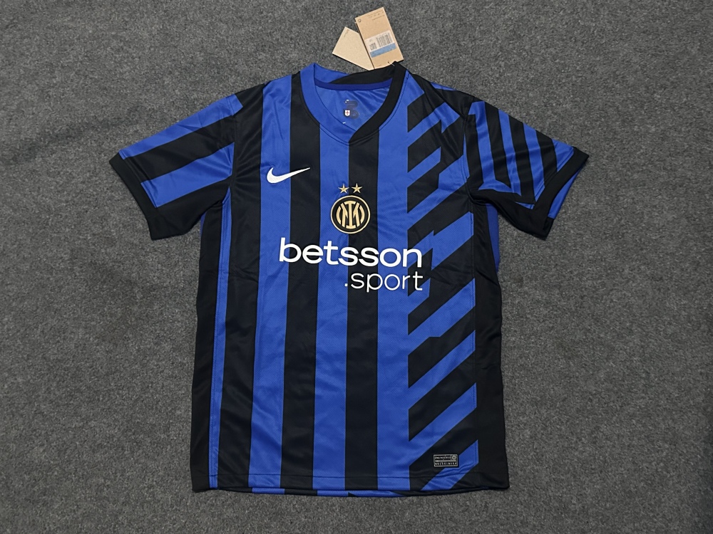 Fan edition size S-2XL 2025 2026 Inter Milan Soccer Jerseys 2024  2025 Inter Milan Football Shirt Jerseys  jersey Football jersey