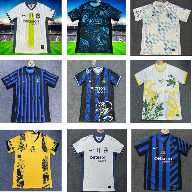 Fan edition size S-2XL 2025 2026 Inter Milan Soccer Jerseys 2024  2025 Inter Milan Football Shirt Jerseys  jersey Football jersey