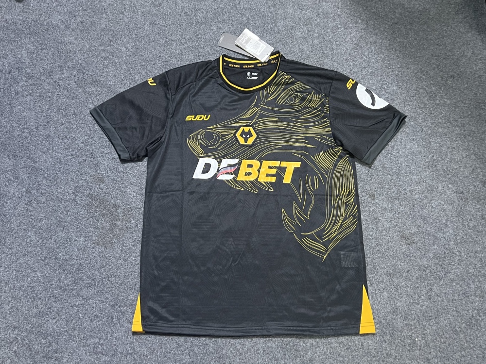 Fan edition size S-2XL 2025 2026 Wolves Soccer Jerseys 2024  2025 Wolves Football Shirt Jerseys  jersey Football jersey