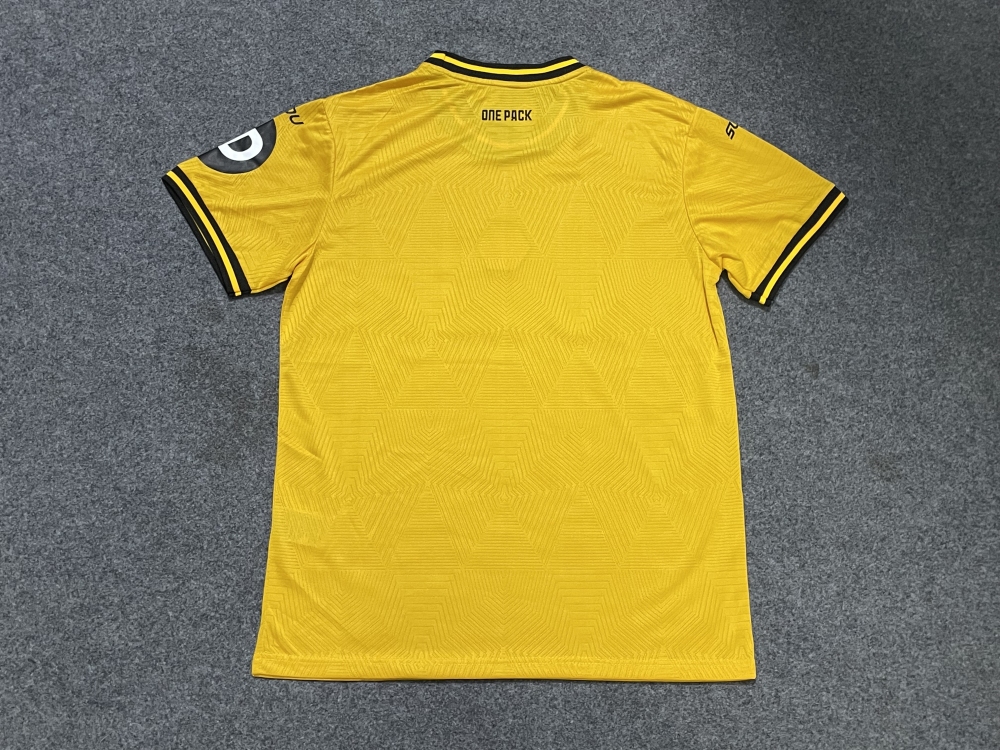 Fan edition size S-2XL 2025 2026 Wolves Soccer Jerseys 2024  2025 Wolves Football Shirt Jerseys  jersey Football jersey