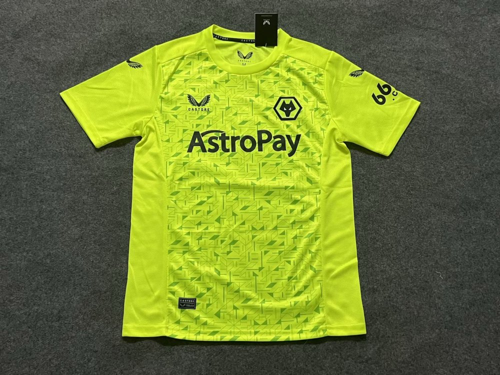 Fan edition size S-2XL 2025 2026 Wolves Soccer Jerseys 2024  2025 Wolves Football Shirt Jerseys  jersey Football jersey