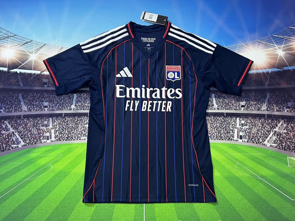 Fan edition size S-2XL 2025 2026 Lyon Soccer Jerseys 2024  2025 Lyon Football Shirt Jerseys  jersey Football jersey