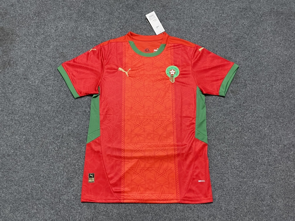 Fan edition size S-2XL 2025 2026 Morocco Soccer Jerseys 2024  2025 Morocco Football Shirt Jerseys  jersey Football jersey