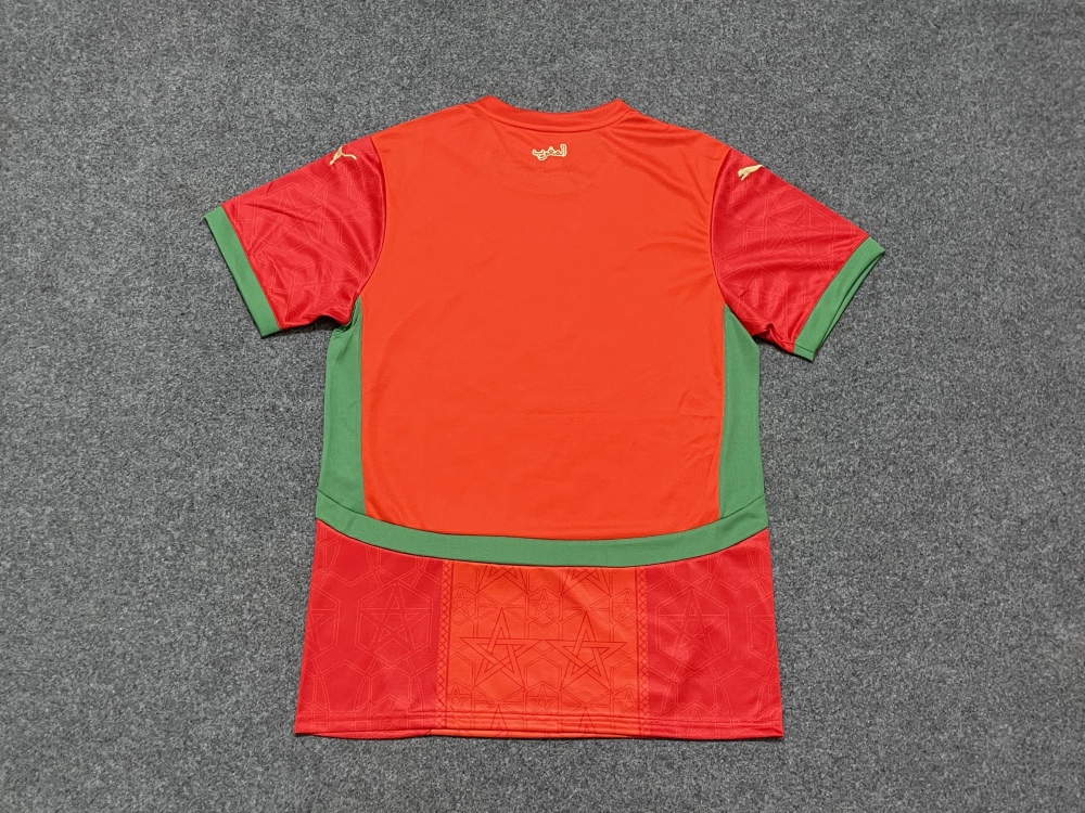 Fan edition size S-2XL 2025 2026 Morocco Soccer Jerseys 2024  2025 Morocco Football Shirt Jerseys  jersey Football jersey