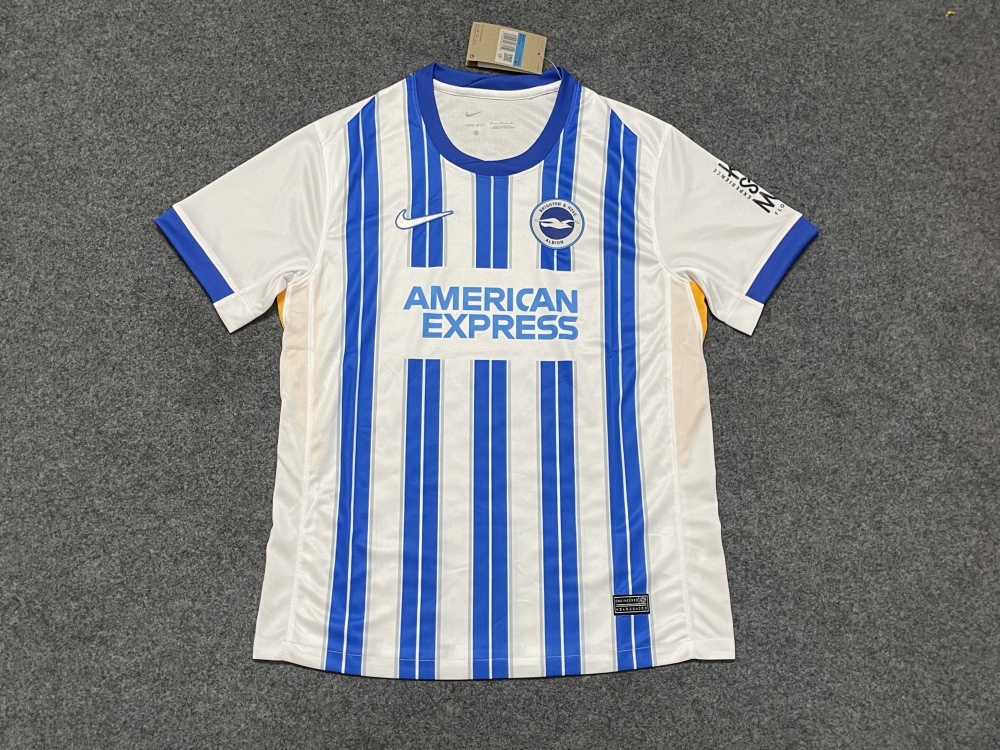 Fan edition size S-2XL 2025 2026 Brighton Soccer Jerseys 2024  2025 Brighton Football Shirt Jerseys  jersey Football jersey
