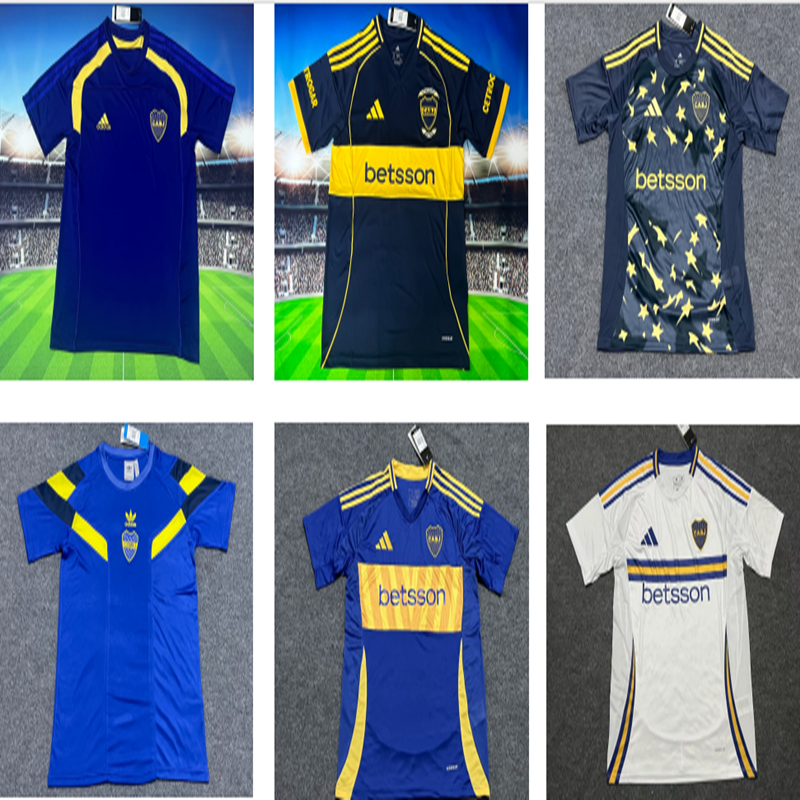 Fan edition size S-2XL 2025 2026 Boca Juniors Soccer Jerseys 2024  2025 Boca Juniors Football Shirt Jerseys  jersey Football jersey
