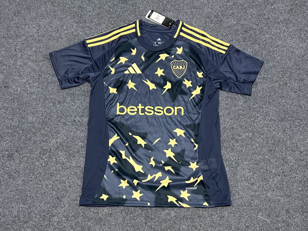 Fan edition size S-2XL 2025 2026 Boca Juniors Soccer Jerseys 2024  2025 Boca Juniors Football Shirt Jerseys  jersey Football jersey