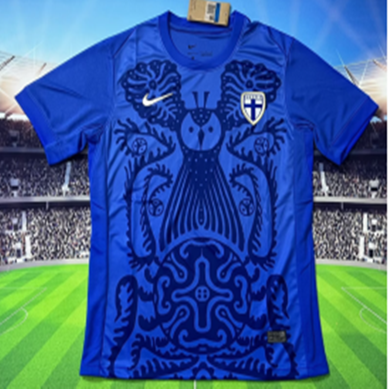 Fan edition size S-2XL 2025 2026 Finland Soccer Jerseys 2024  2025 Finland Football Shirt Jerseys  jersey Football jersey