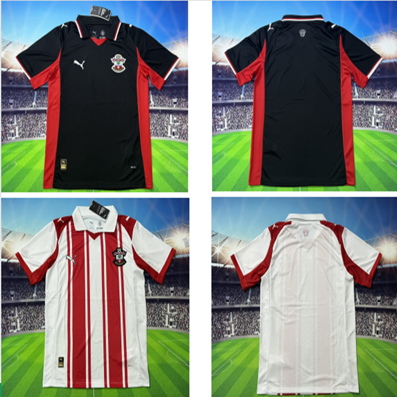 Fan edition size S-2XL 2025 2026 Southampton Soccer Jerseys 2024  2025 Southampton Football Shirt Jerseys  jersey Football jersey
