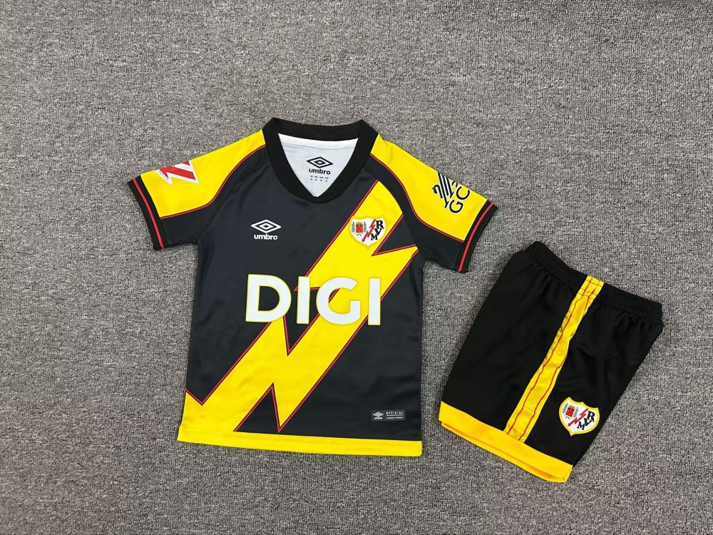 + socks Adult + kids Kit 2025 2026 Rayo Vallecano jersey adult football shirt children's wear soccer jersey Balecano Football jersey 2025 Rayo vallecano soccer jersey kids + Adult kit children