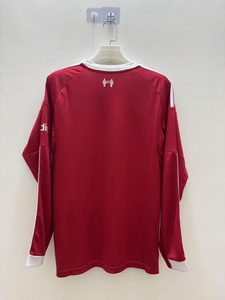 Fan edition size S-2XL 2025 2026 Liverpool Soccer Jerseys 2025 Long sleeves Liverpool Football Shirt Jerseys  jersey Football jersey