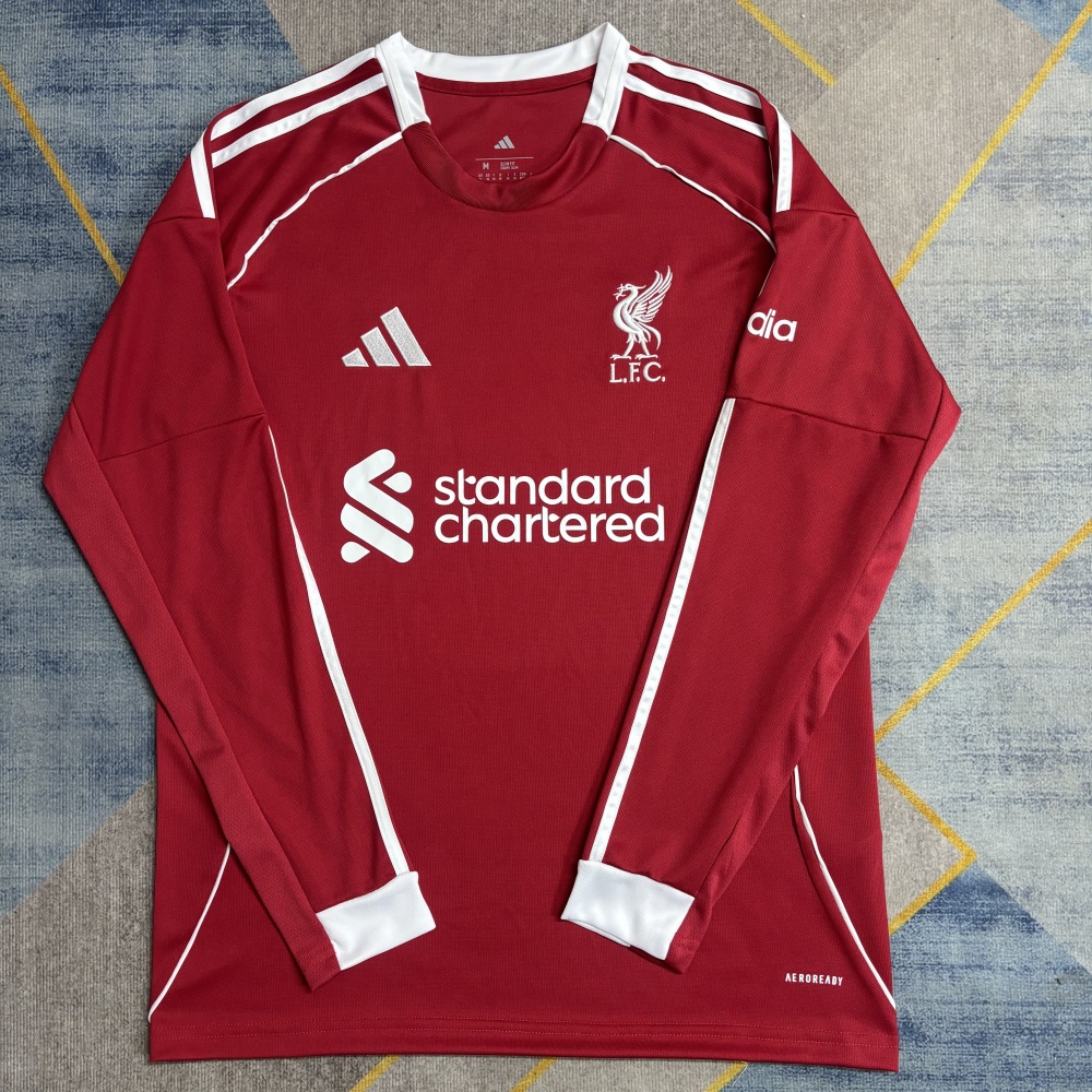 Fan edition size S-2XL 2025 2026 Liverpool Soccer Jerseys 2024  2025 Liverpool Football Shirt Jerseys  jersey Football jersey