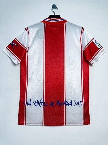 retro jerseys Football throwback jerseys 1999 00 Atlético Madrid Soccer Jerseys 1999 00 Atlético Madrid Football Shirt Jerseys jersey Football jersey