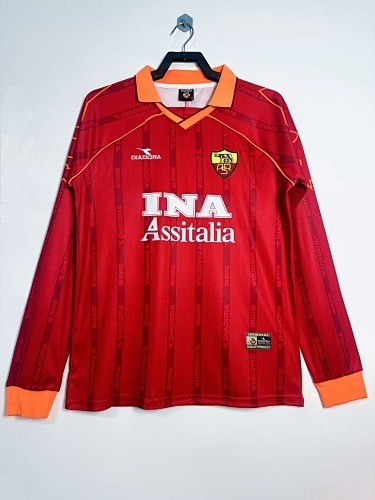 retro jerseys Football throwback jerseys 1999 00 Rome Soccer Jerseys 1999 00 Rome United Football Shirt Jerseys jersey Football jersey