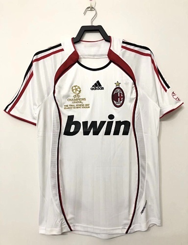 retro jerseys Football throwback jerseys 06 07 AC Soccer Jerseys 06 07 AC Football Shirt Jerseys jersey Football jersey