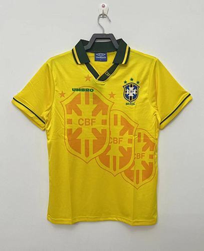 retro jerseys Football throwback jerseys 1994 1995 Brazil Soccer Jerseys 1994 1995 Brazil Football Shirt Jerseys jersey Football jersey
