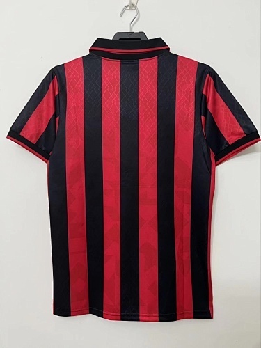 retro jerseys Football throwback jerseys 95 96 AC Soccer Jerseys 95 96 AC Football Shirt Jerseys jersey Football jersey