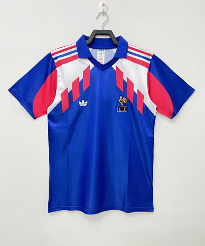 retro jerseys Football throwback jerseys 1990 1991 France Soccer Jerseys 1990 1991 France Football Shirt Jerseys jersey Football jersey