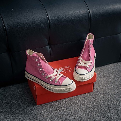 Size 35-44 JS version replenishment Chu 1970s all star chu hi - classic evergreen style - high-top - canvas shoes - for both men and women • Heavy-duty canvas: made of 12-ounce high-density cotton canvas, which is not prone to deformation and has good bre